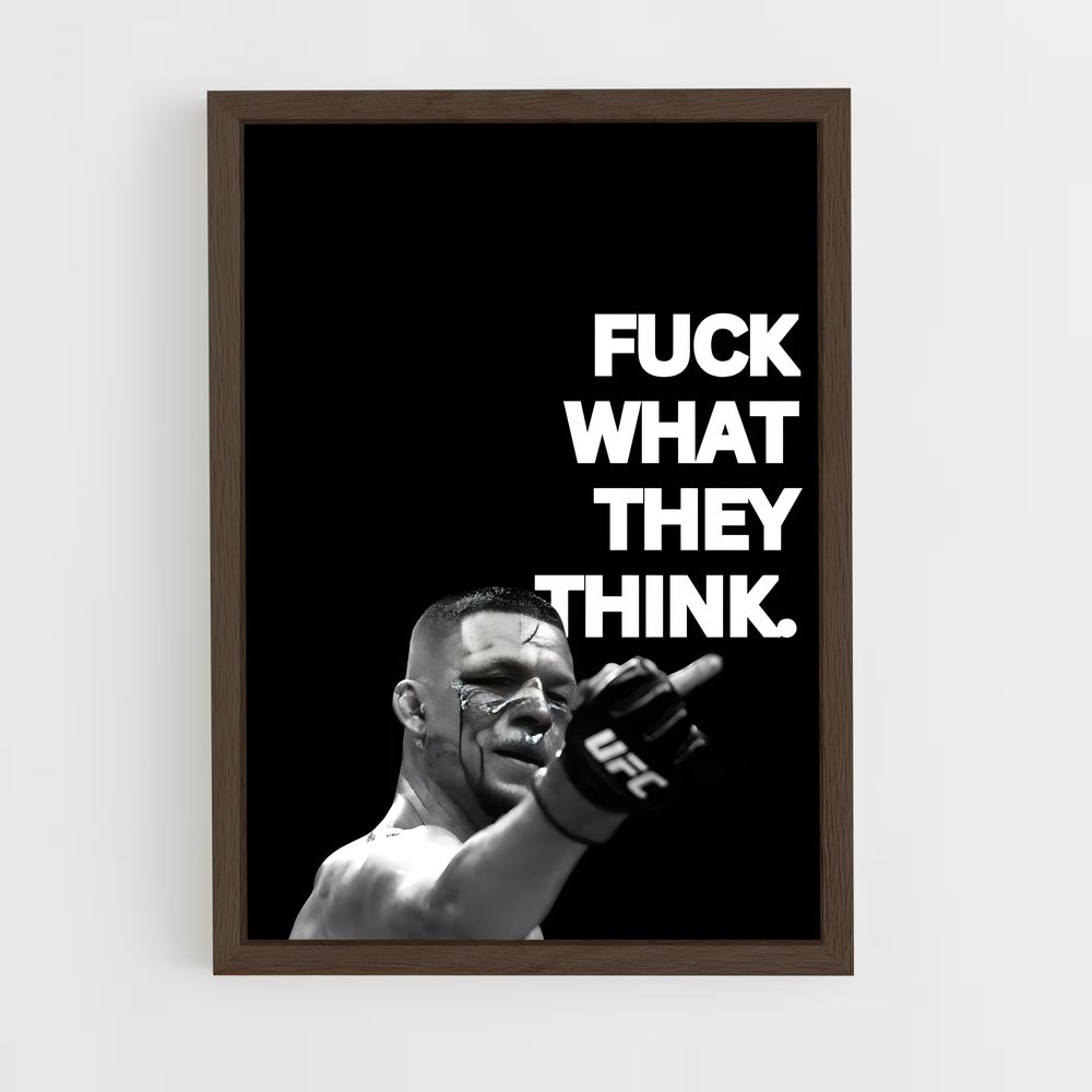 Poster Knockout Nate – affiche MMA (vue 5)